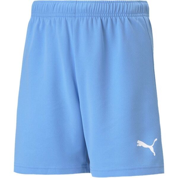 Puma Puma TEAMRISE SHORT JR Спортни шорти за момчета, светлосиньо, размер