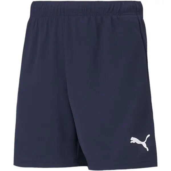 Puma Puma TEAMRISE SHORT JR Спортни шорти за момчета, тъмносин, размер