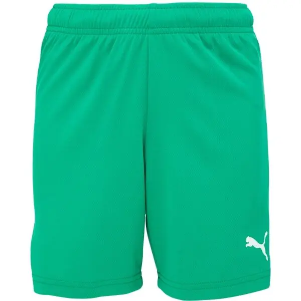 Puma Puma TEAMRISE SHORT JR Спортни шорти за момчета, зелено, размер