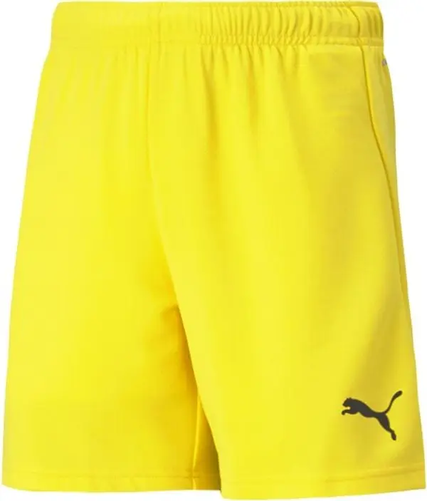 Puma Puma TEAMRISE SHORT JR Спортни шорти за момчета, жълто, размер