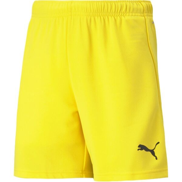 Puma Puma TEAMRISE SHORT JR Спортни шорти за момчета, жълто, размер