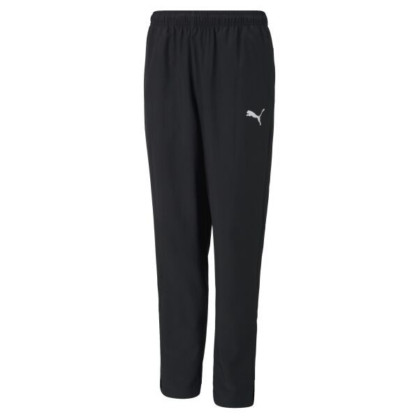 Puma Puma TEAMRISE SIDELINE PANTS JR Детско футболно долнище, черно, размер