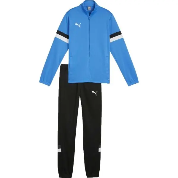 Puma Puma TEAMRISE TRACKSUIT JR Детски спортен комплект, светлосиньо, размер