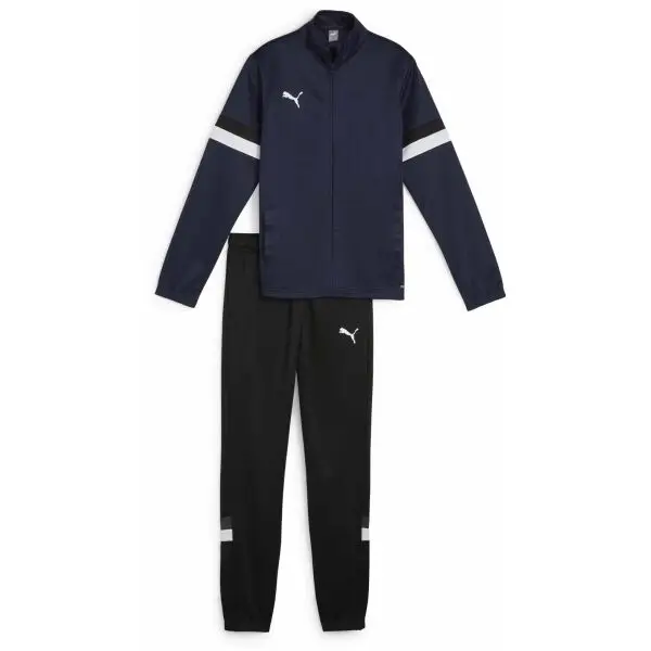 Puma Puma TEAMRISE TRACKSUIT JR Детски спортен комплект, тъмносин, размер