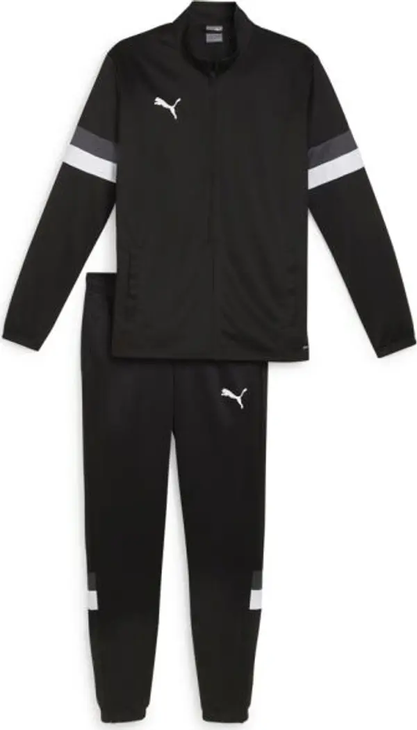 Puma Puma TEAMRISE TRACKSUIT Мъжки спортен комплект, черно, размер