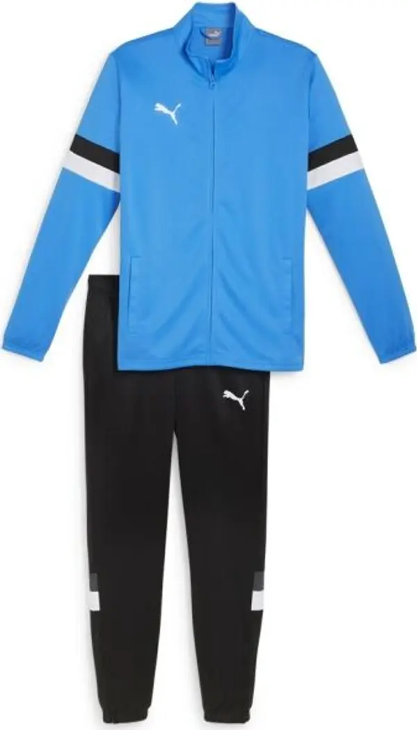 Puma Puma TEAMRISE TRACKSUIT Мъжки спортен комплект, светлосиньо, размер