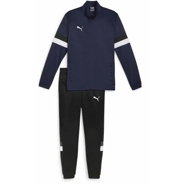 Puma Puma TEAMRISE TRACKSUIT Мъжки спортен комплект, тъмносин, размер