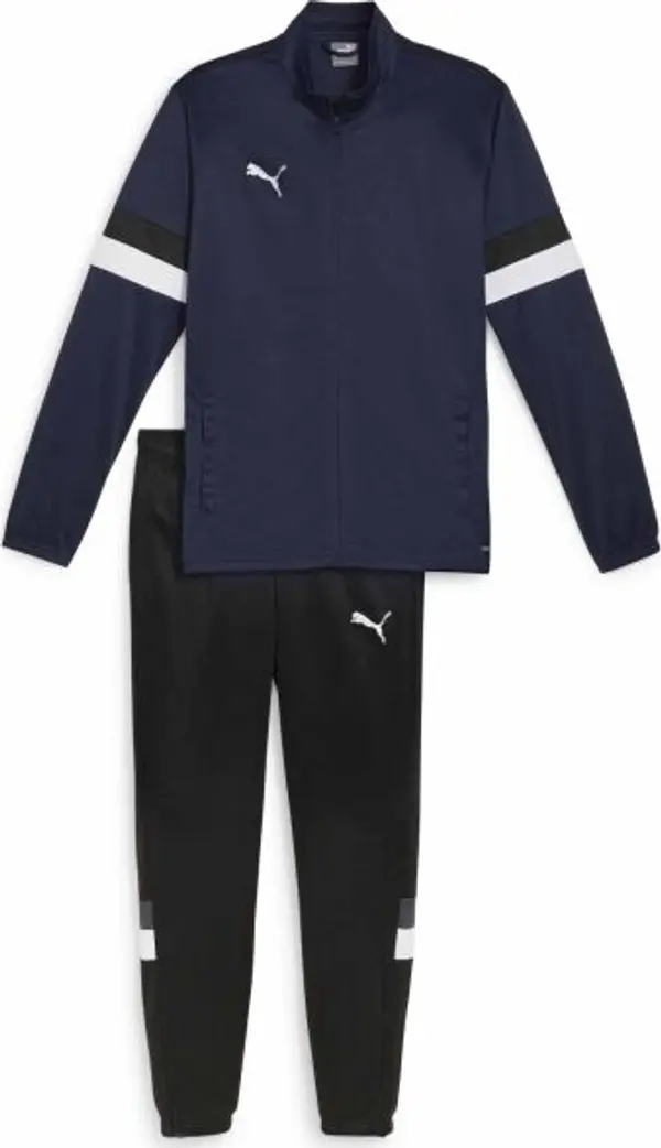 Puma Puma TEAMRISE TRACKSUIT Мъжки спортен комплект, тъмносин, размер