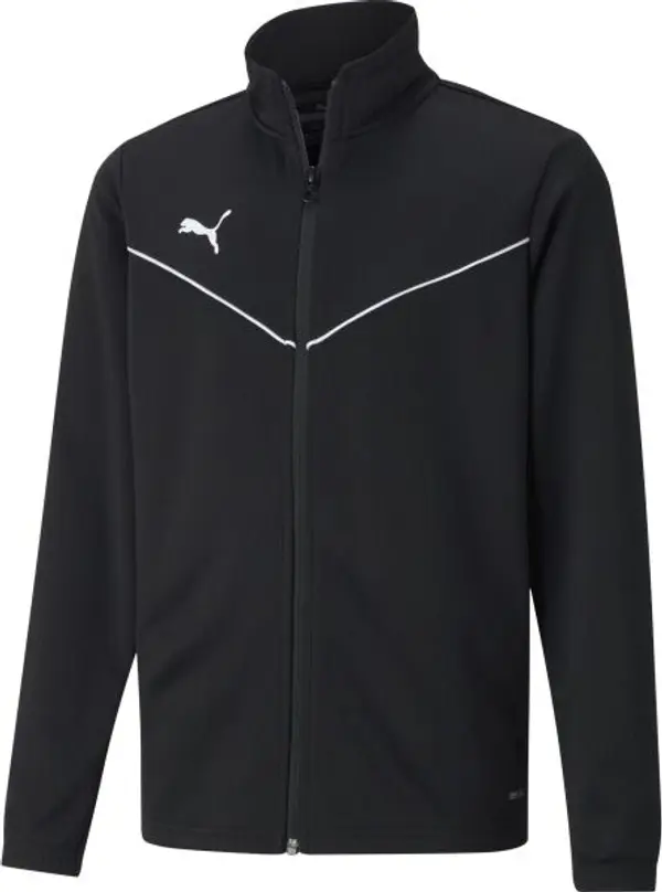 Puma Puma TEAMRISE TRAINING POLY JACKET JR Суитшърт за момчета, черно, размер