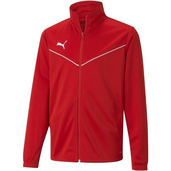 Puma Puma TEAMRISE TRAINING POLY JACKET JR Суитшърт за момчета, червено, размер