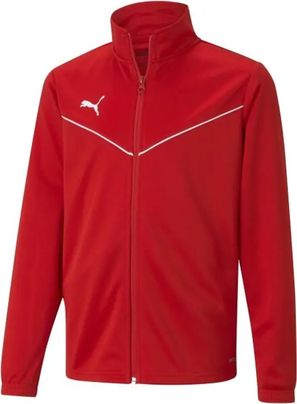 Puma Puma TEAMRISE TRAINING POLY JACKET JR Суитшърт за момчета, червено, размер