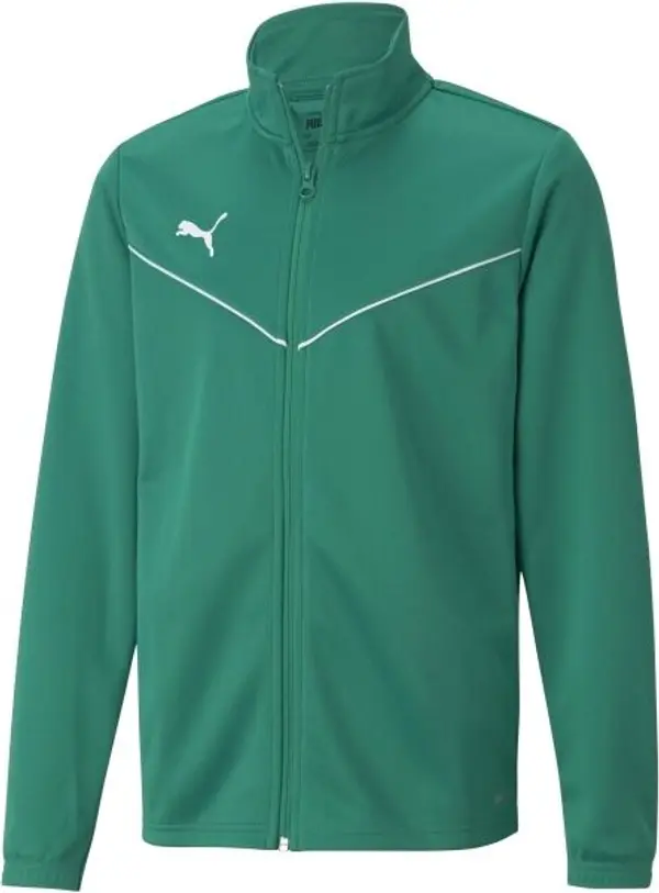 Puma Puma TEAMRISE TRAINING POLY JACKET JR Суитшърт за момчета, зелено, размер