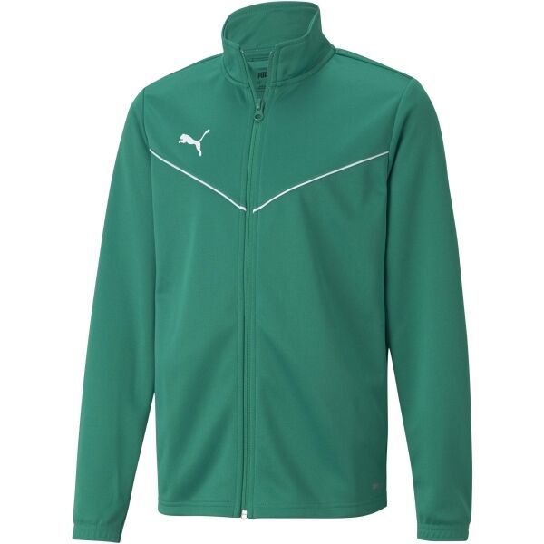 Puma Puma TEAMRISE TRAINING POLY JACKET JR Суитшърт за момчета, зелено, размер