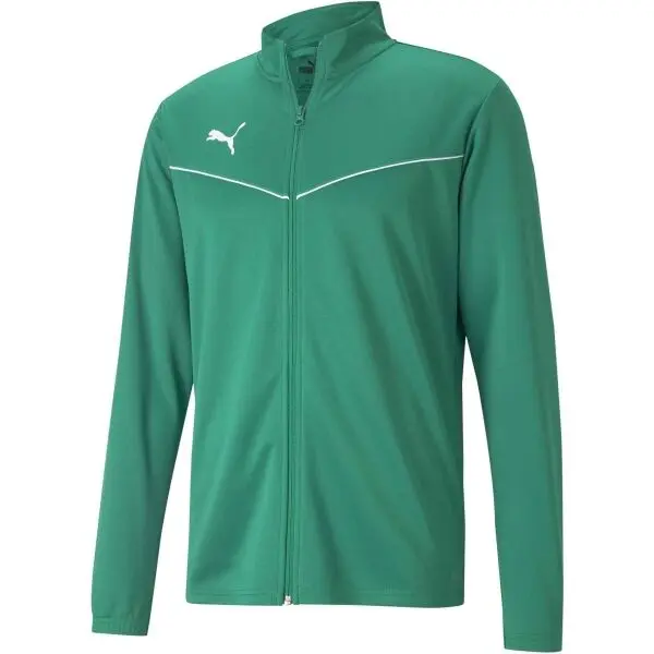 Puma Puma TEAMRISE TRAINING POLY JACKET Мъжки  суитшърт, зелено, размер