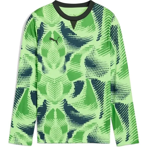 Puma Puma TEAMTARGET GL LS JERSEY JR Детска вратарска фланелка, зелено, размер
