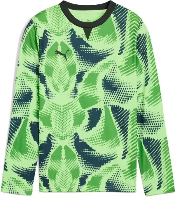 Puma Puma TEAMTARGET GL LS JERSEY JR Детска вратарска фланелка, зелено, размер