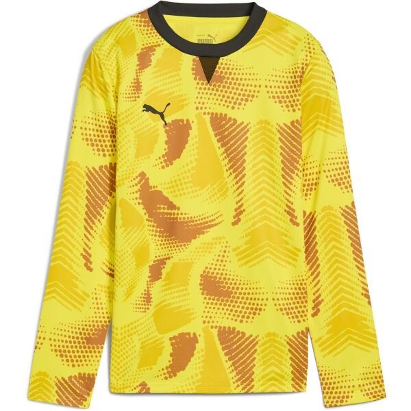 Puma Puma TEAMTARGET GL LS JERSEY JR Детска вратарска фланелка, жълто, размер