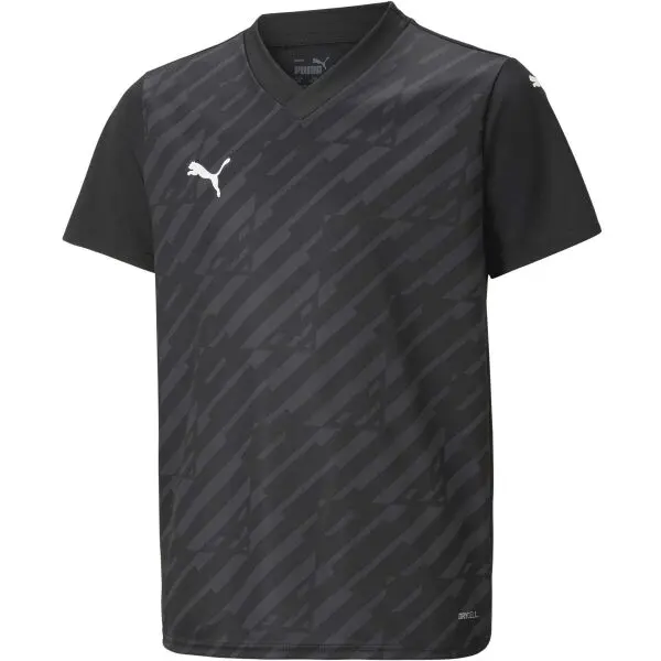 Puma Puma TEAMULTIMATE JERSEY JR Детска футболна фланелка, черно, размер