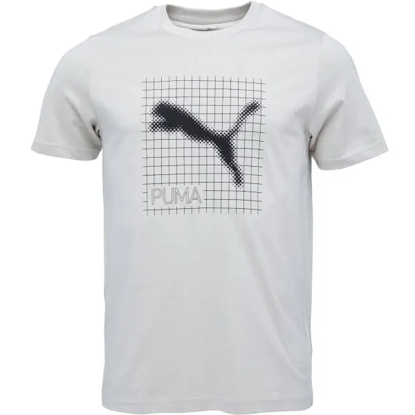 Puma Puma TECH GRAPHIC TEE Мъжка тениска, бежово, размер