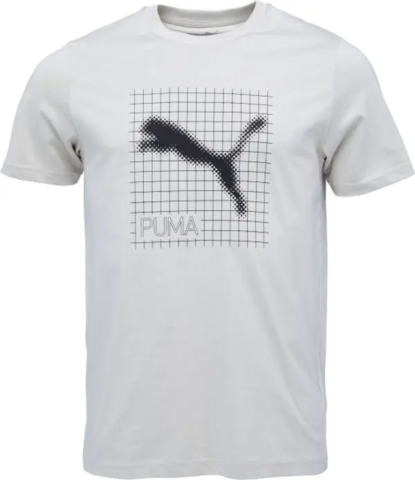Puma Puma TECH GRAPHIC TEE Мъжка тениска, бежово, размер