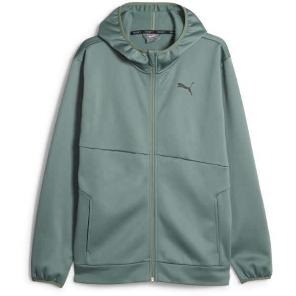 Puma Puma TRAIN ALL DAY HOODIE Мъжки спортен суитшърт, khaki, размер