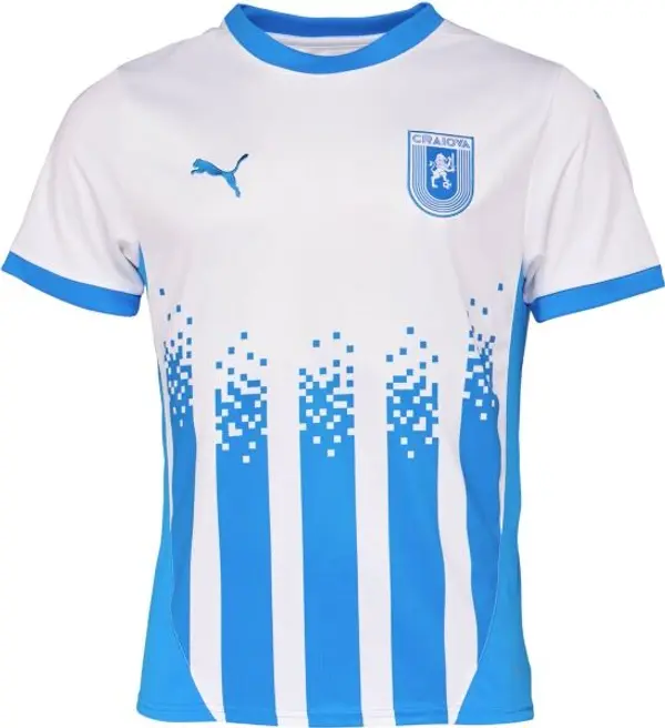 Puma Puma UCV CRAIOVA HOME JERSEY Мъжка футболна фланелка, бяло, размер