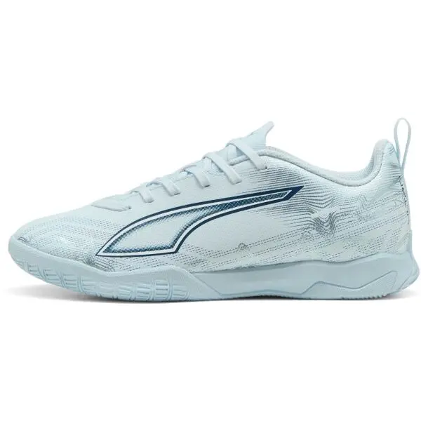 Puma Puma ULTRA 6 PLAY IT JR Детски обувки за зала, светлосиньо, размер 35