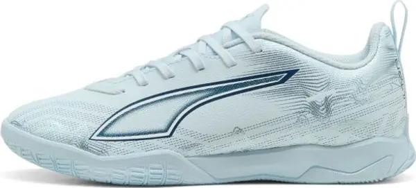 Puma Puma ULTRA 6 PLAY IT JR Детски обувки за зала, светлосиньо, размер 38.5