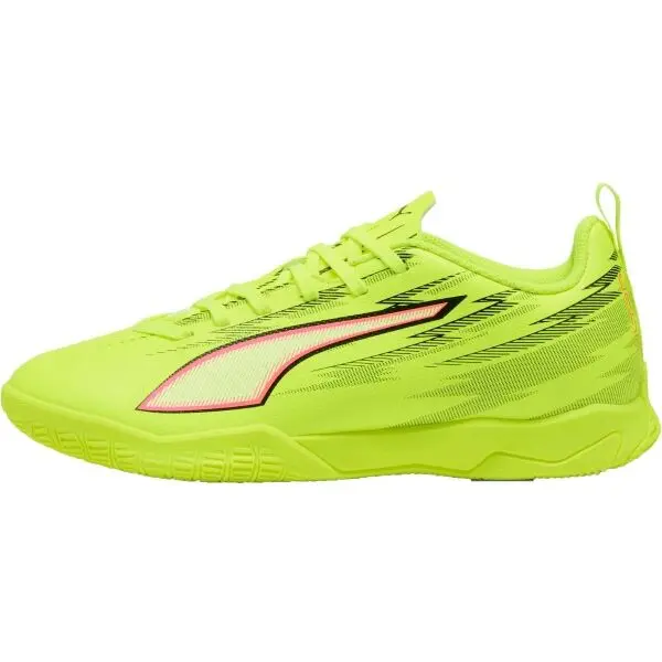Puma Puma ULTRA 6 PLAY IT JR Детски обувки за зала, жълто, размер 35.5