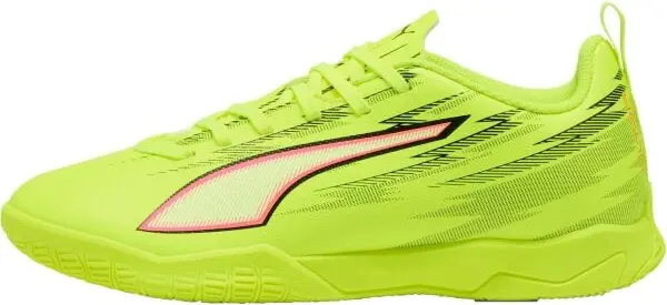 Puma Puma ULTRA 6 PLAY IT JR Детски обувки за зала, жълто, размер 37.5