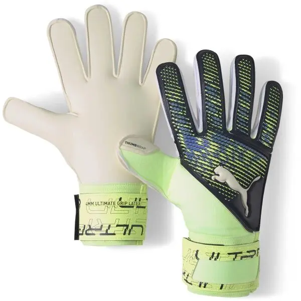 Puma Puma ULTRA GRIP 2 RC Мъжки футболни  ръкавици, светло-зелено, размер