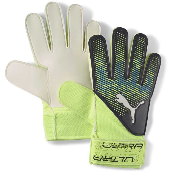 Puma Puma ULTRA GRIP 4 RC Мъжки вратарски ръкавици, светло-зелено, размер