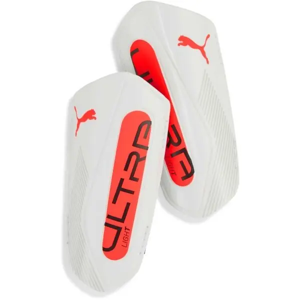 Puma Puma ULTRA LIGHT STRAP Универсални футболни протектори, бяло, размер