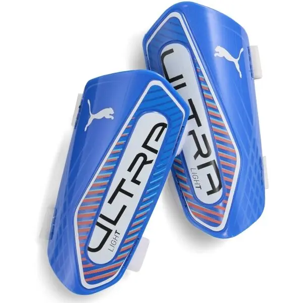 Puma Puma ULTRA LIGHT STRAP Универсални футболни протектори, синьо, размер
