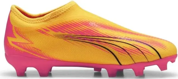 Puma Puma ULTRA MATCH LL FG/AG Юношески футболни обувки, жълто, размер 32
