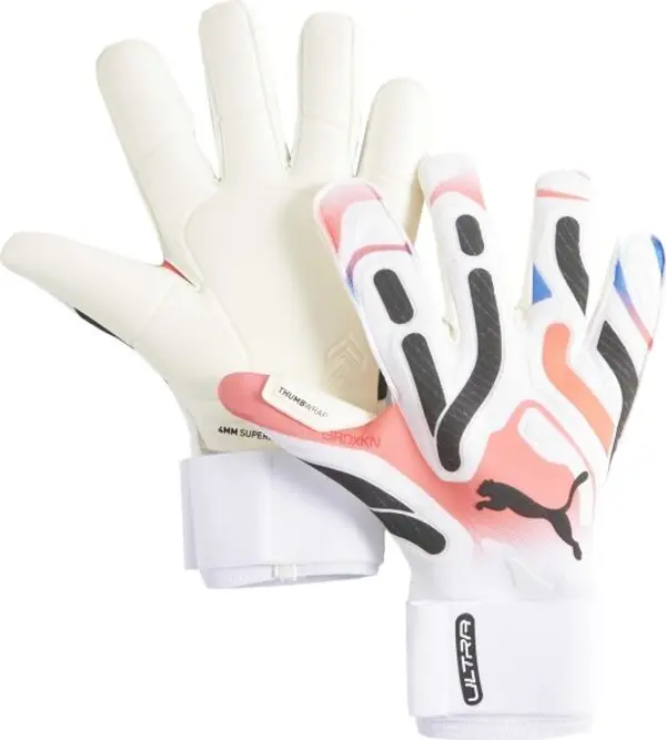 Puma Puma ULTRA ULTIMATE HYBRID Мъжки вратарски ръкавици, бяло, размер