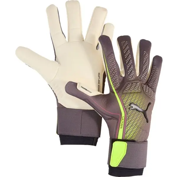 Puma Puma ULTRA ULTIMATE HYBRID Мъжки вратарски ръкавици, лилаво, размер
