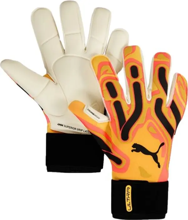 Puma Puma ULTRA ULTIMATE HYBRID Мъжки вратарски ръкавици, оранжево, размер
