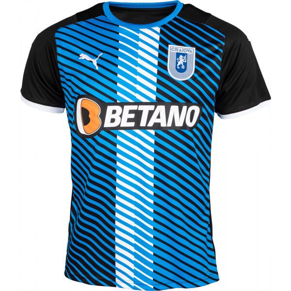 Puma Puma UNIVERSITATEA CRAIOVA AWAY SHIRT Мъжка  фланелка, черно, размер