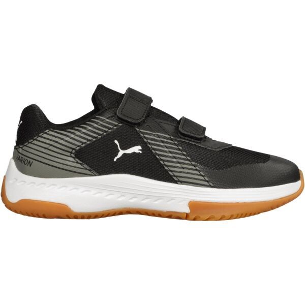 Puma Puma VARION V JR Обувки за момчета за спорт в зала, черно, размер 28