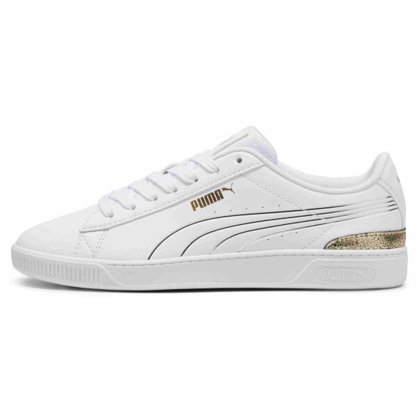 Puma Puma VIKKY V3 METALLIC SHINE Дамски кецове, бяло, размер 40.5