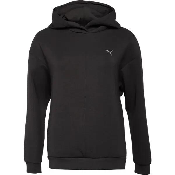 Puma Puma W CLOUDSPUN HOODIE Дамски суитшърт, черно, размер