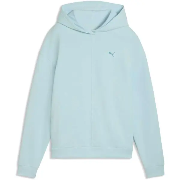 Puma Puma W CLOUDSPUN HOODIE Дамски суитшърт, светлосиньо, размер
