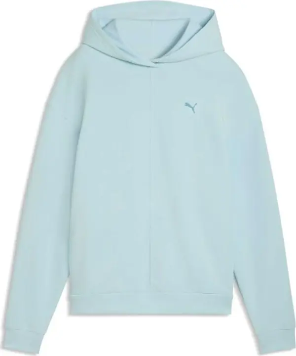 Puma Puma W CLOUDSPUN HOODIE Дамски суитшърт, светлосиньо, размер