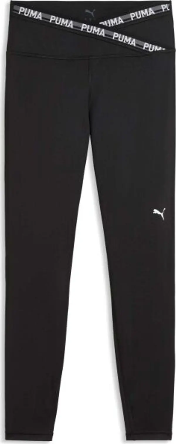 Puma Puma W STRONG CROSS FRONT TIGHT 7/8 Дамски клин, черно, размер
