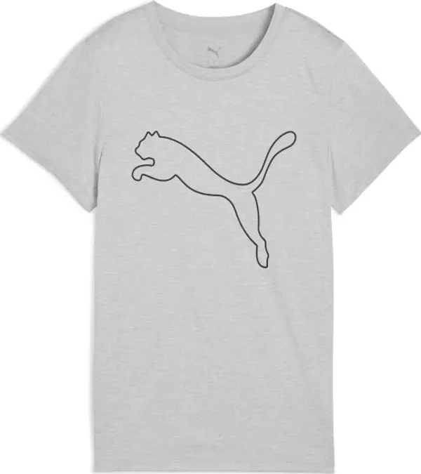Puma Puma W TAD ESSENTIAL HEATHER LOGO TEE Дамска тениска, сиво, размер