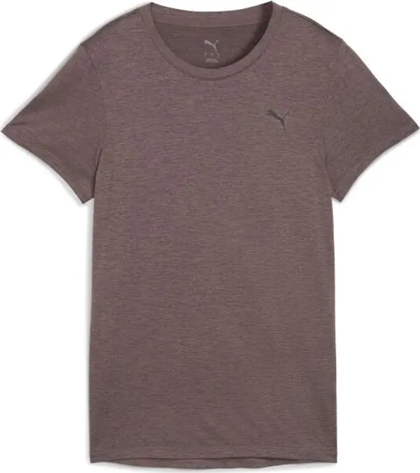 Puma Puma W TAD ESSENTIAL HEATHER TEE Дамска тениска, кафяво, размер