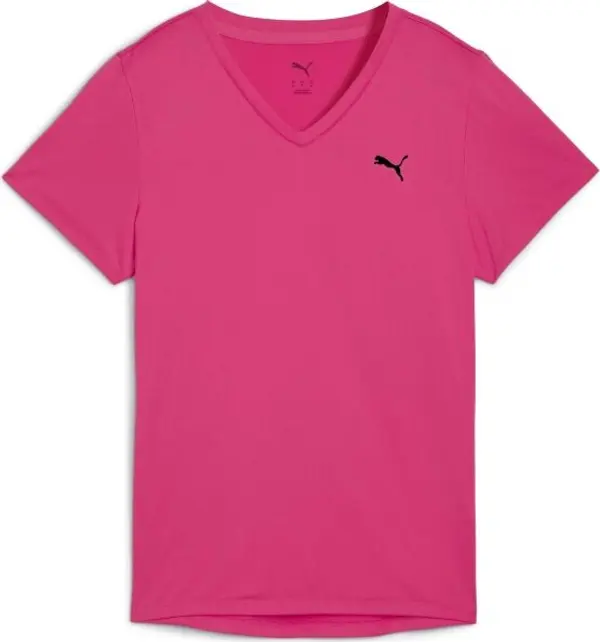 Puma Puma W TAD ESSENTIAL VNECK TEE Дамска спортна тениска, розово, размер
