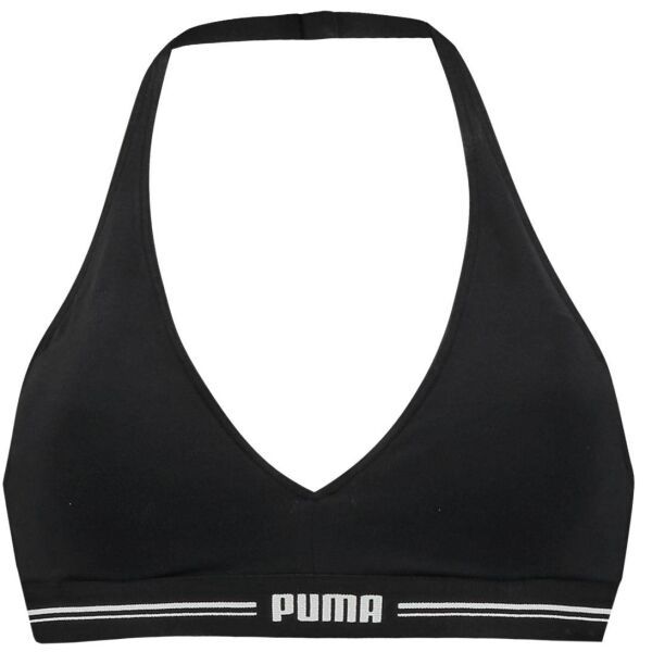 Puma Puma WOMEN PADDED HALTER TOP 1P Дамско бюстие, черно, размер