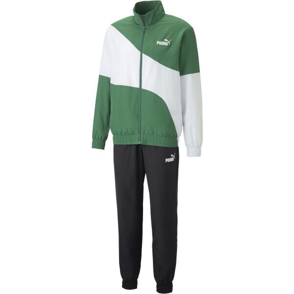 Puma Puma WOVEN TRACK SUIT Мъжки спортен комплект, черно, размер